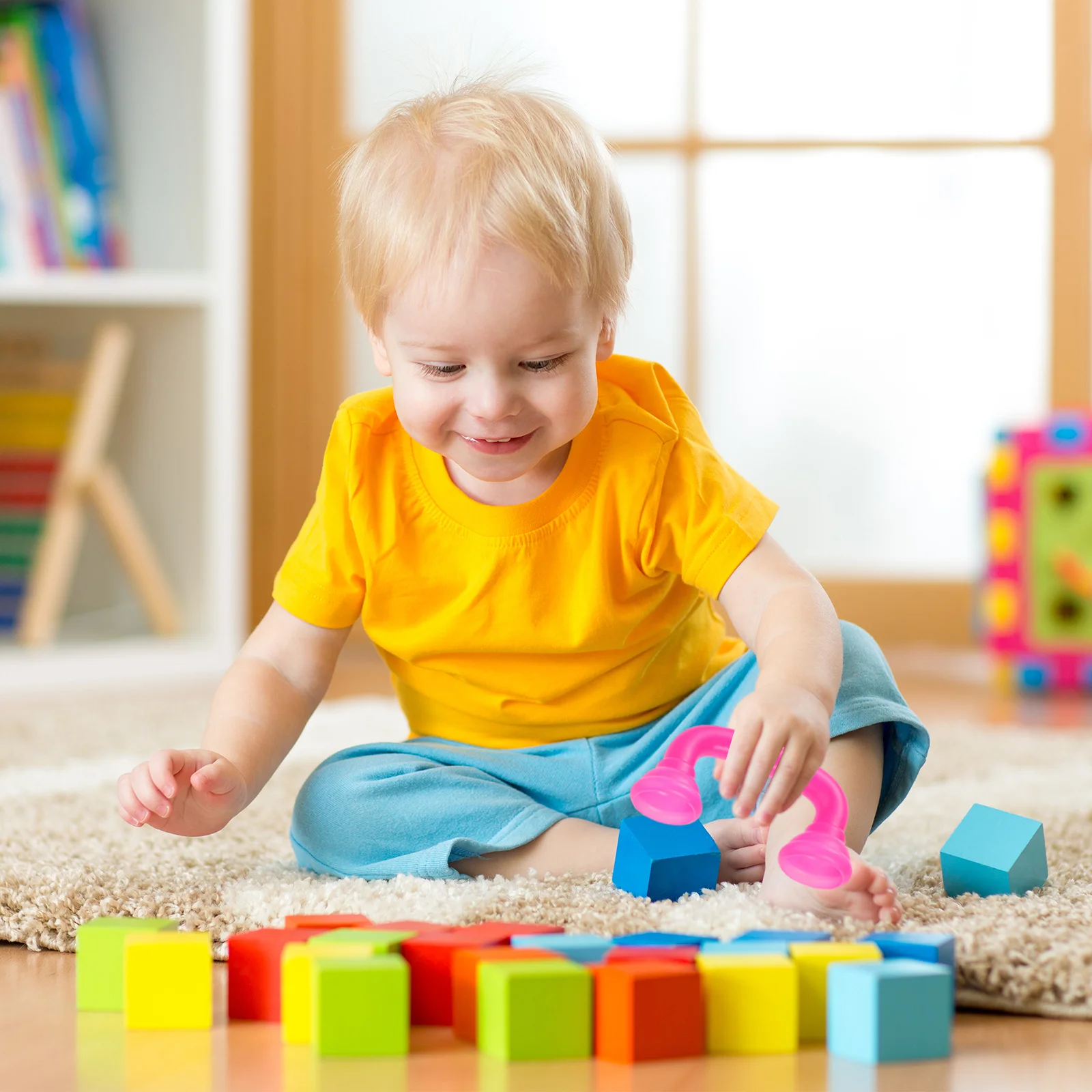 8 قطع من هواتف الهمس التعليمية للأطفال الصغار، ألعاب قراءة بلاستيكية ملونة، أنشطة الفصول الدراسية، دعائم ألعاب الحفلات #5