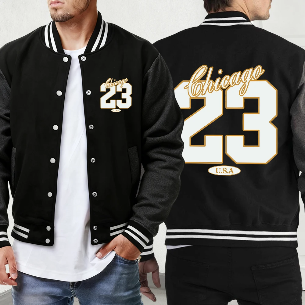 

Мужские куртки Sundays Paris Ville Romantiqe с принтом, удобные базовые куртки, повседневная осенне-зимняя бейсбольная форма, винтажная мягкая мужская одежда