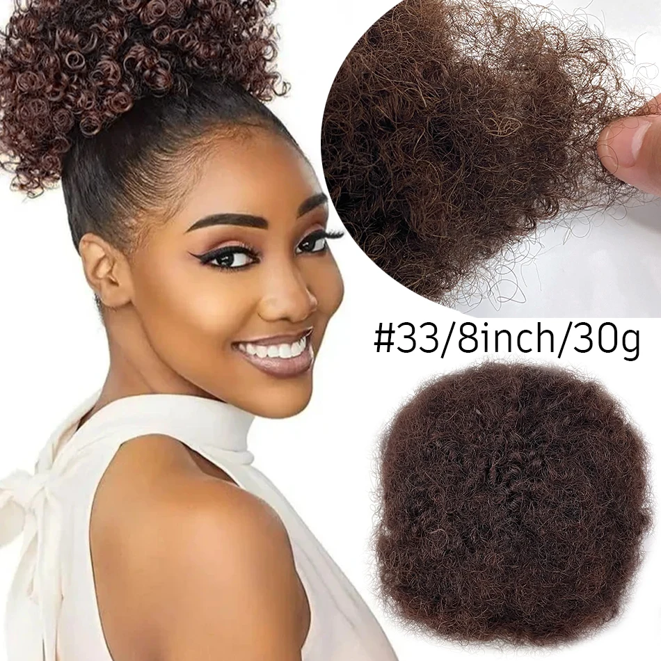 Shinehair Afro crespo ricci onda sfusa capelli umani per intrecciare estensioni dei capelli umani al 100% trecce capelli senza trama bionda 613 1B