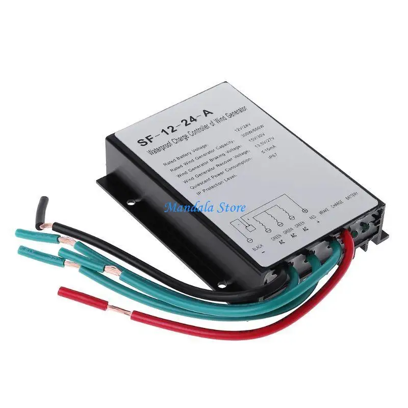 

U2JC 600W 12V/24V Waterproof Wind for Turbine Generator Controller Wind Contro