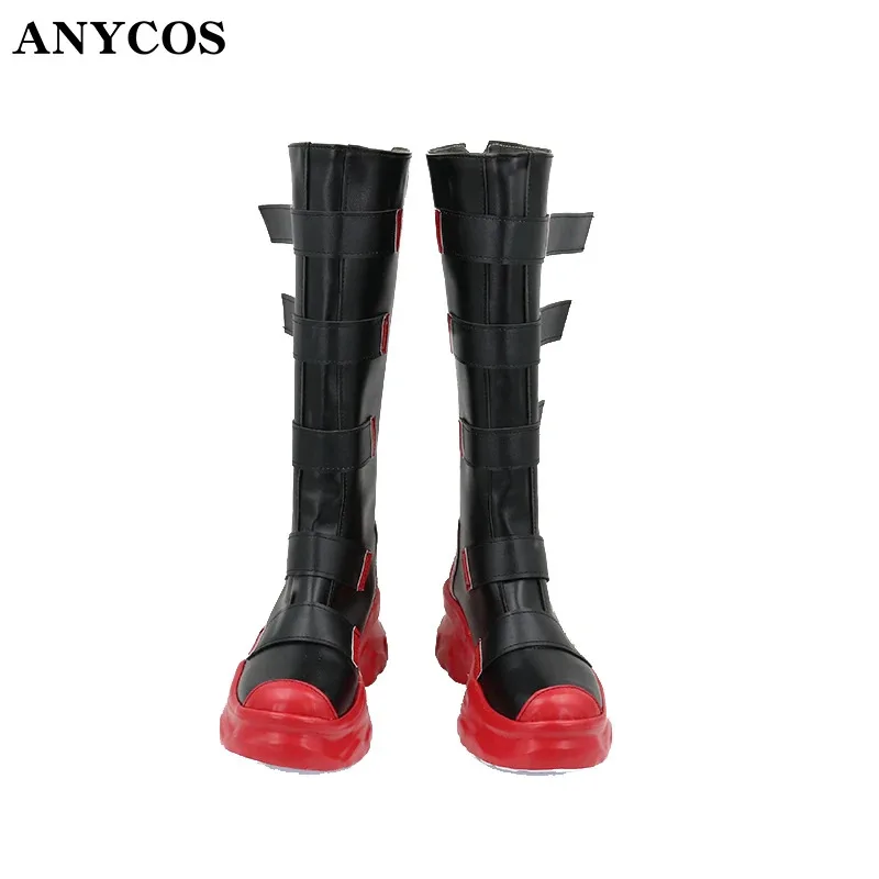 Jason todd cosplay sapatos botas de halloween cosplay prop anime sapatos de couro do plutônio feitos sob encomenda