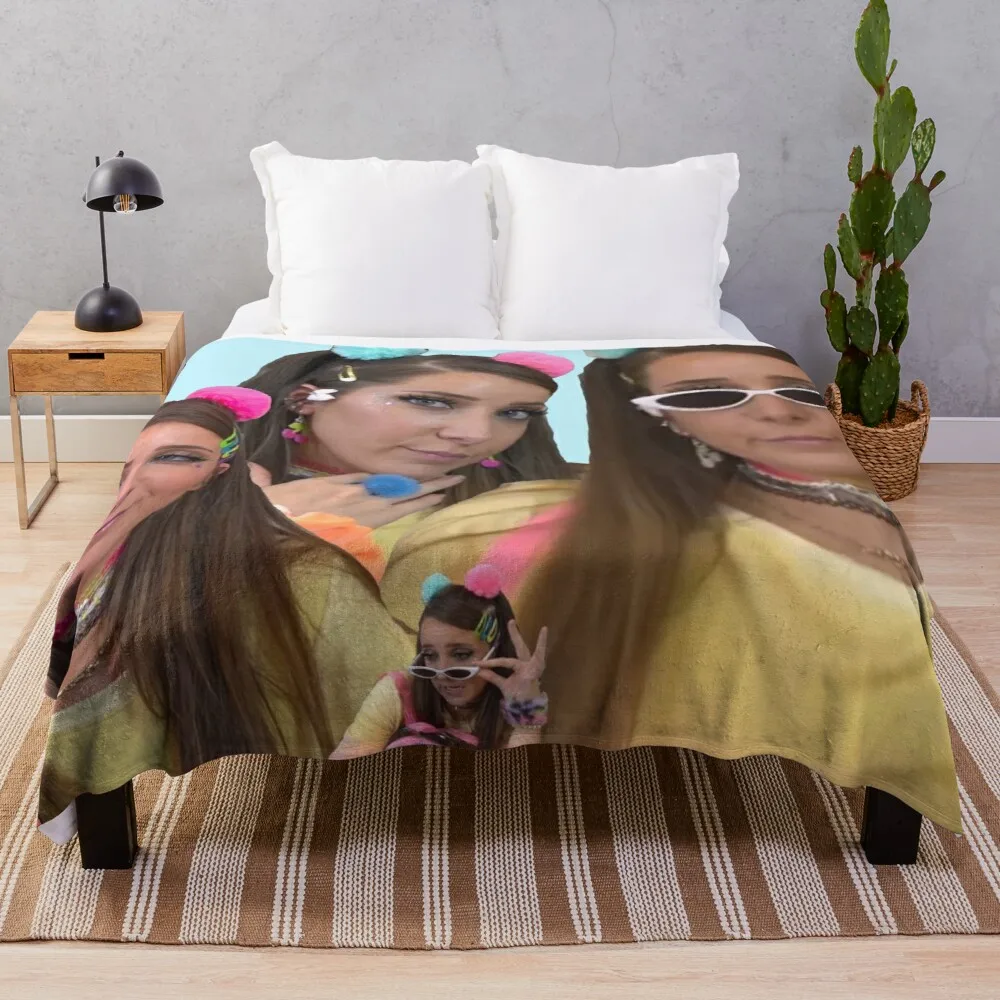 

Jenna Claires Collage Throw Blanket Moving Blanket