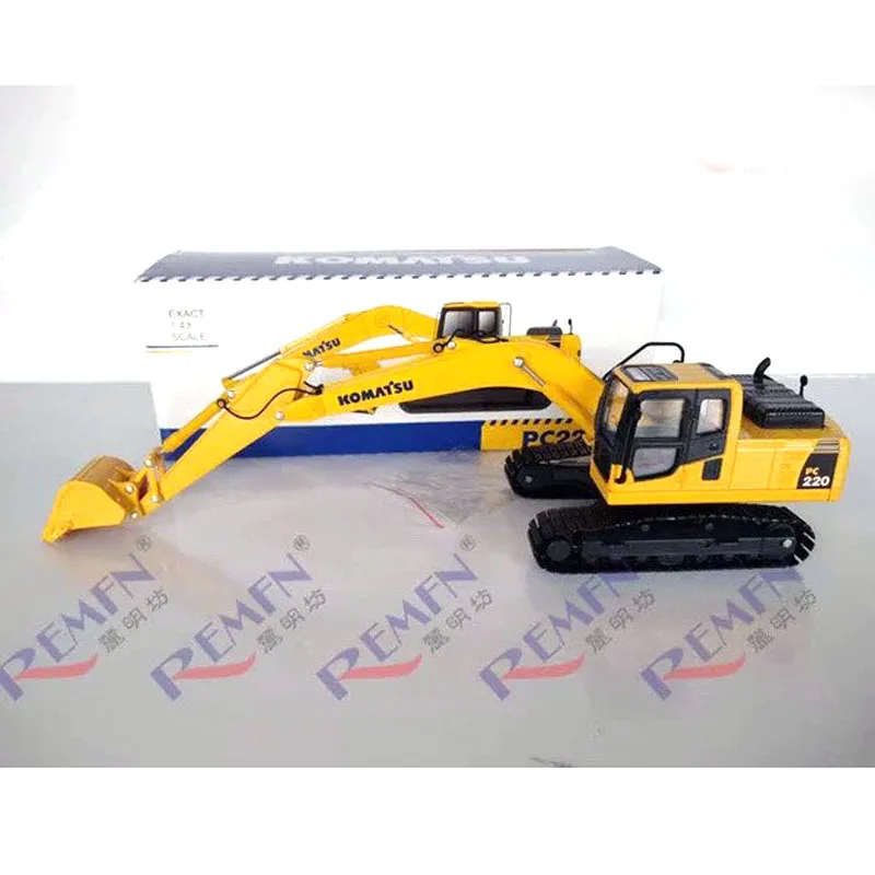 

PC220-8MO Excavator 1:43 Scale DieCast Model Collecting gifts for boys' birthdays, scene decoration
