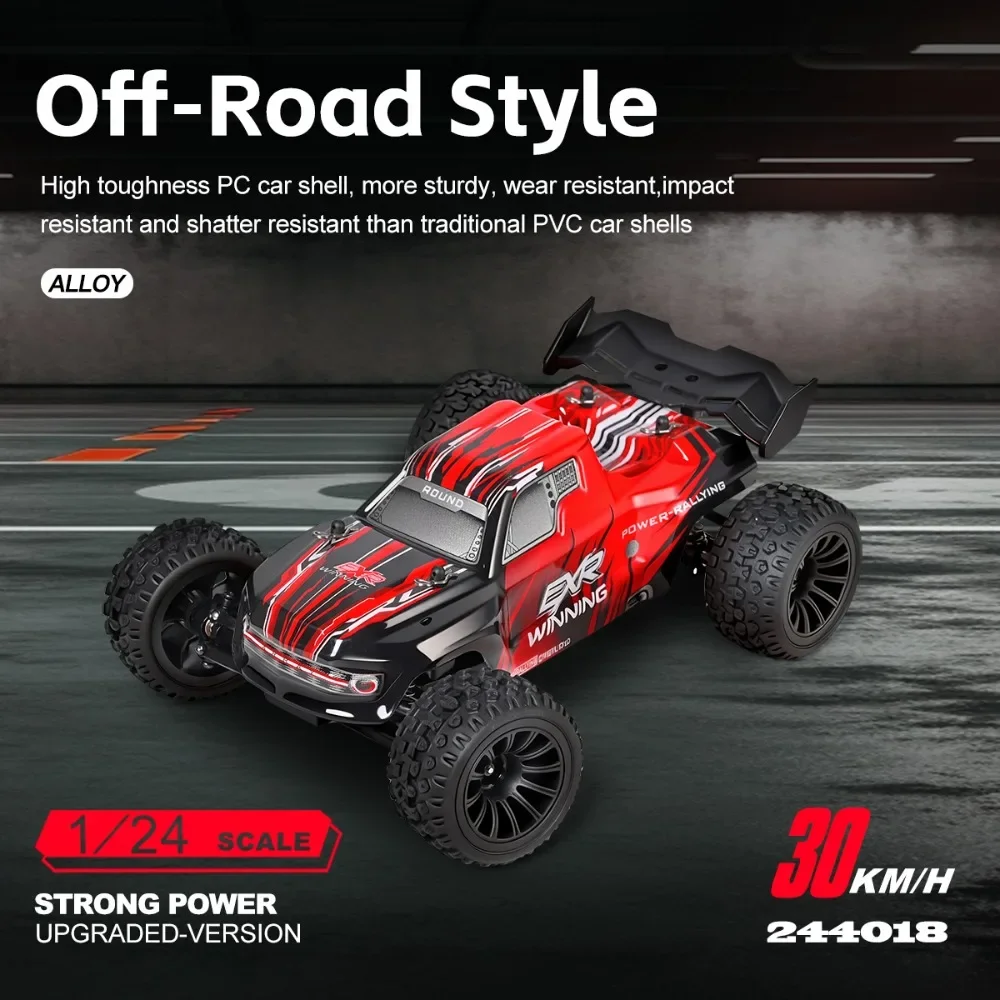 WLtoys 1:24 RC Racing Car 30KM/H 2.4G Remote Control