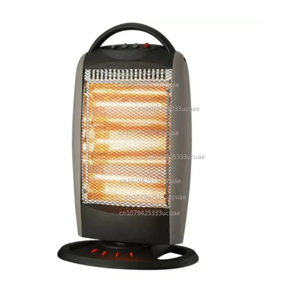 Home office 1200W flip protection wide angle heat reflector power indicator electric infrared heater