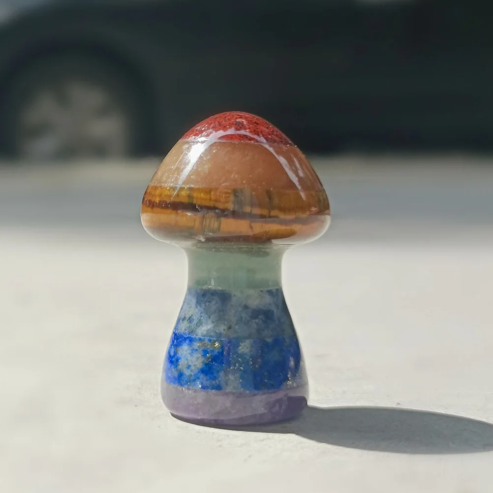 كريستال الفطر على شكل حجر تدليك المحمولة متعددة الوظائف غوا شا الوجه كشط أداة العناية بالجسم مدلك ترطيب الألم