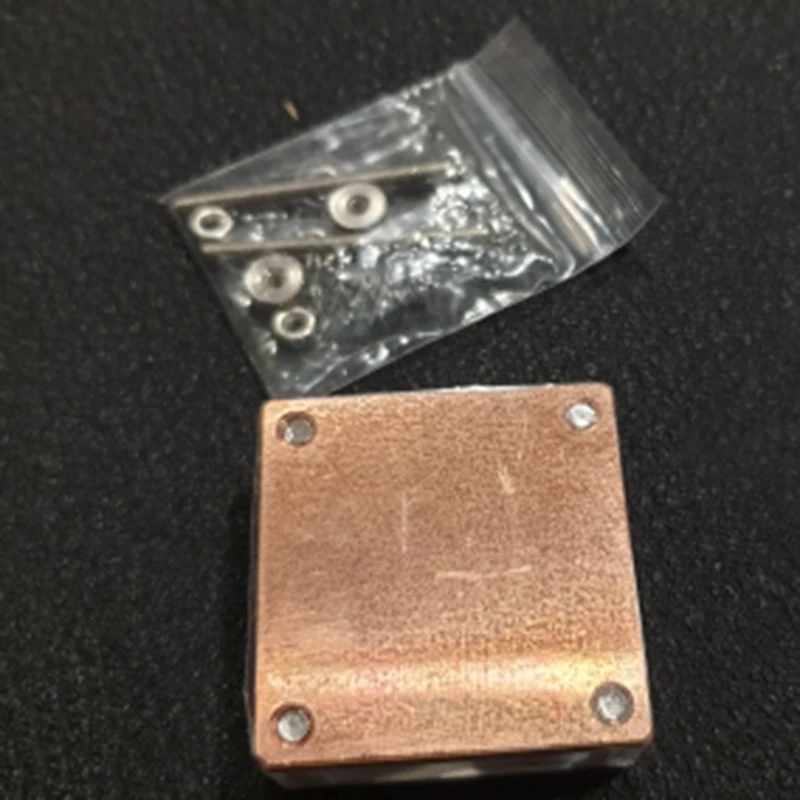 Chipsatz Wasser block Computer Wasser kühlung Acryl transparent allgemeinen North bridge Block für Computer CPU-Block