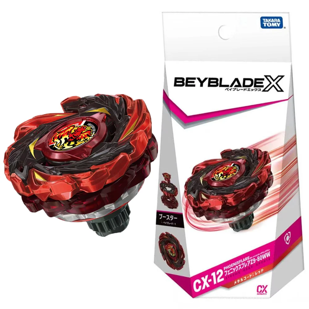 Tarjetas de Juego Coleccionables TAKARA TOMY BEY X CX-12 Phoenix Flare Z9-80WW BLADE CX 12 NUEVAS CON EMBALAJE ORIGINAL