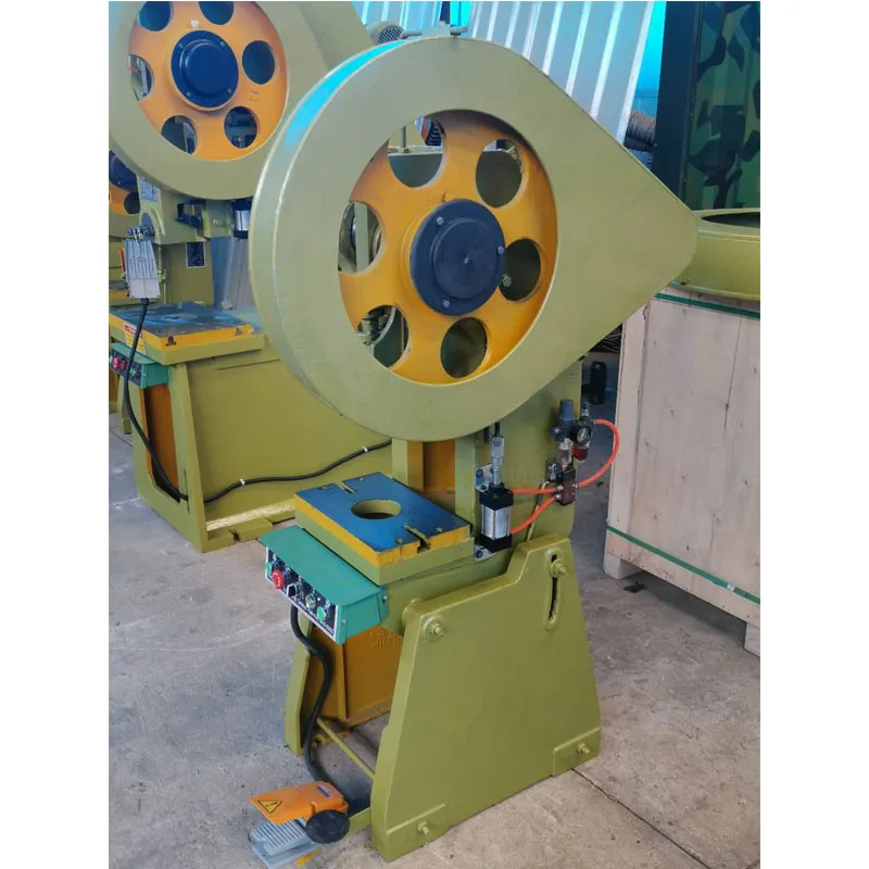 JB23-12T Small Metal Sheet Hole-punching Machine Mechanical Power Press with Pneumatic Clutch