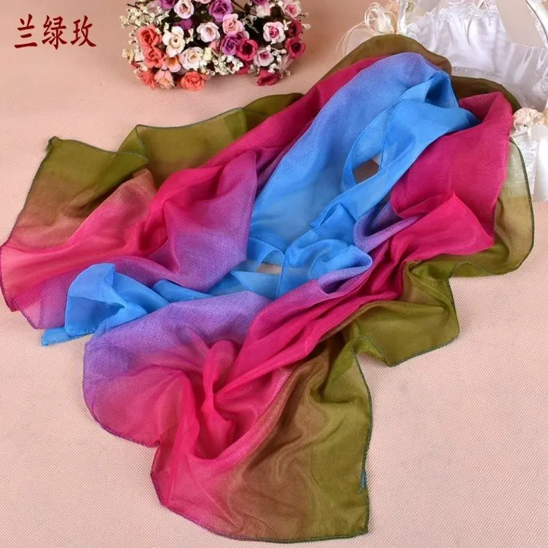 Hochwertiger, leichter, modischer Stil, 160 x 50 cm, Sonnenschutz-Schal, Strandtuch, langer Damenschal, Teilgeschenk – Detail 11