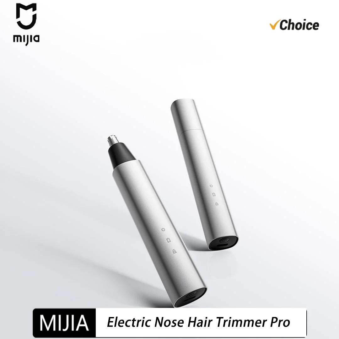 新しい-mijia-電動鼻毛トリマー-プロ-アルミニウム合金-ポータブル-11-°-斜め刃の痛みのない鼻耳毛カッター-cn