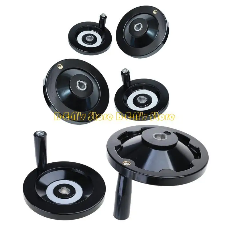 Y1AD مخرطة مضادة للانزلاق عجلة عقارب باكليت مقبض دوار 80/100/160 مللي متر #4