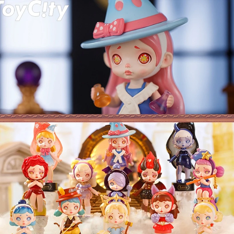 

Original Toycity Laura The Werewolves Tea Party Series Surprise Blind Box Cartoon Designer Dolls Mistery Figure Kawaii Trendy