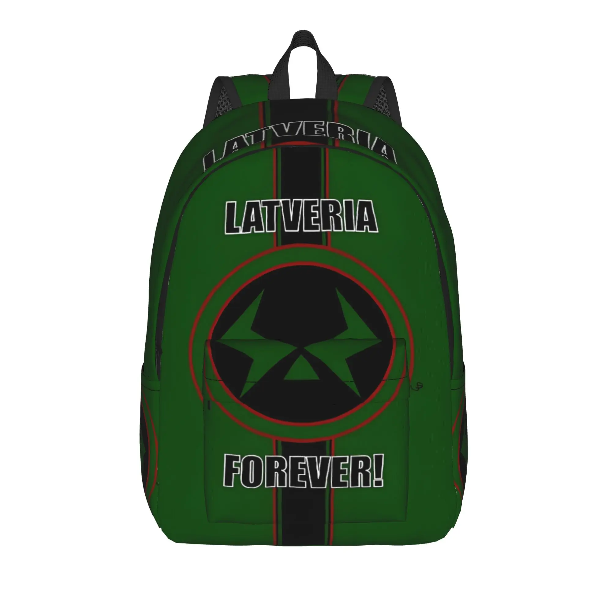 

Back to school season Latveria Forever Schoolbag Marvel Men Women Adult Light Backpack