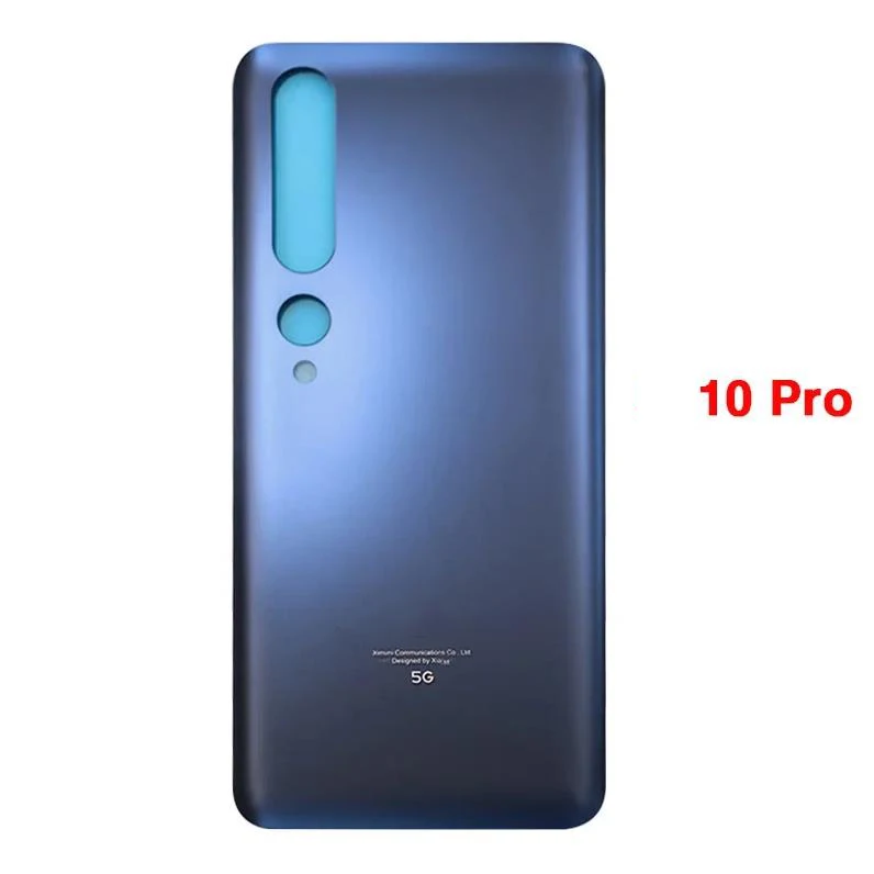 For Mi10Pro 3D Glass For Xiaomi Mi 10 5G Mi10 Mi 10 Pro 5G Battery Back Cover Rear Door Lid Panel Shell Housing Case Replacement