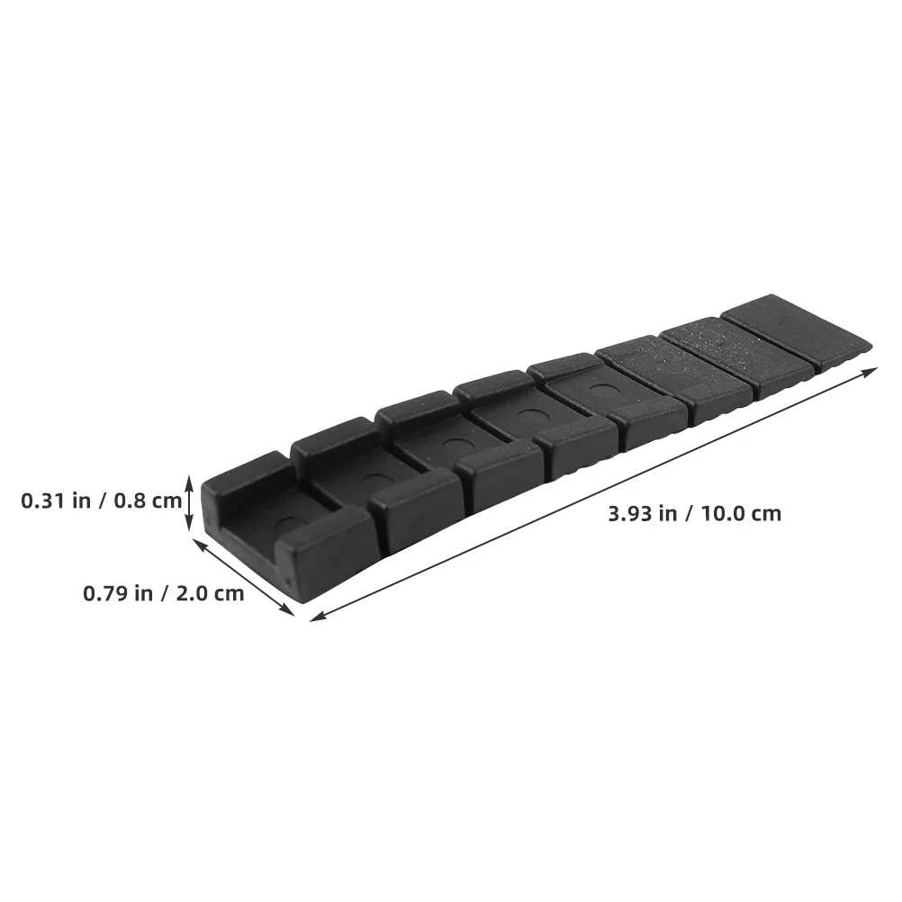 10Pcs Furniture Leveling Pads Plastic Shims Table Leg Levelers Bed Shims Cabinet Floor Protectors Home Improvement