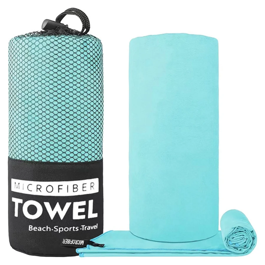 Sporttuch aus ultrafeiner Faser für Outdoor-Reisen, Schwimmen und Strandnutzung, sandfrei, hohe Saugfähigkeit, weich, hautfreundlich, praktisch