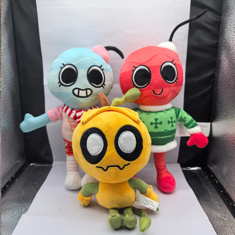 Nowy Halloween Dandy's World Gourdy Pluszak Uroczy Dandy Astro Pluszak Gourdy Vee Eclipse Pluszowa Lalka Zabawka Prezent Dla Dziecka