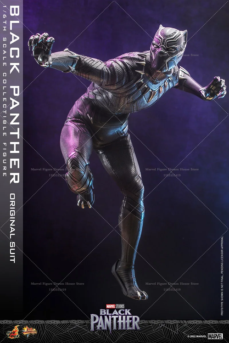 HOTTOYS MMS671 1/6 Scale Marvel Eternal Legend Black Panther T'Challa  African Continent 12-inch Full Set Action Figure Soldier