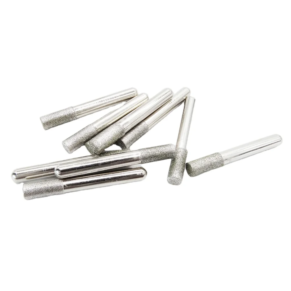 

Ultra-long diamond drilling bits Emery diamond abrasive bits peeling needle A type teeth grinding burr