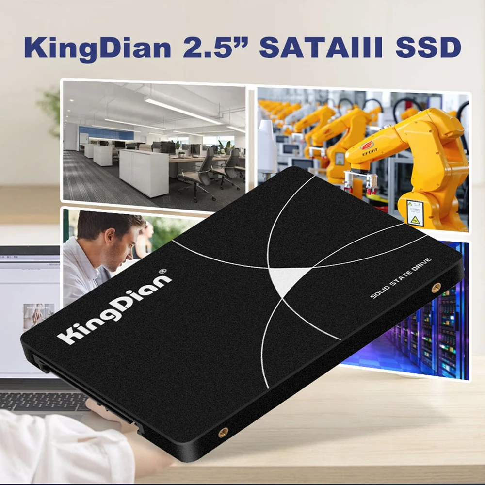 KingDian SSD 120GB 128GB 240GB 256GB 480GB 512GB 1TB 2TB 3D NAND 2.5\