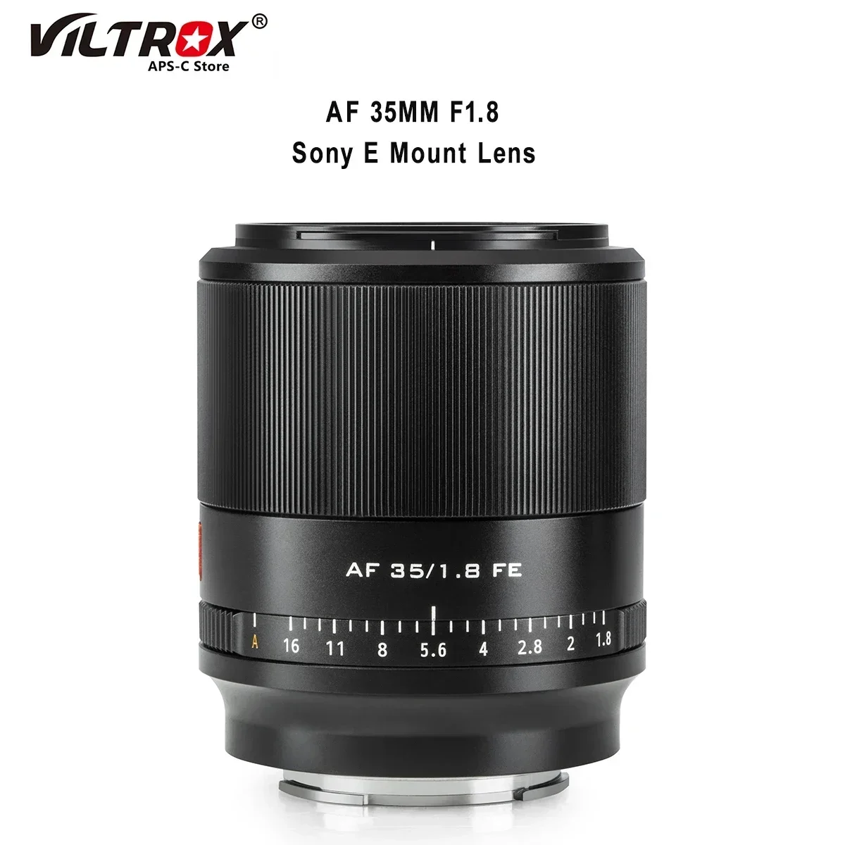 VILTROX 35mm F1.8 For Full Frame Lens Auto Focus Large Aperture Portrait Lens Sony FE mount Sony a6000 A7III ZV-E10 Camera Lens