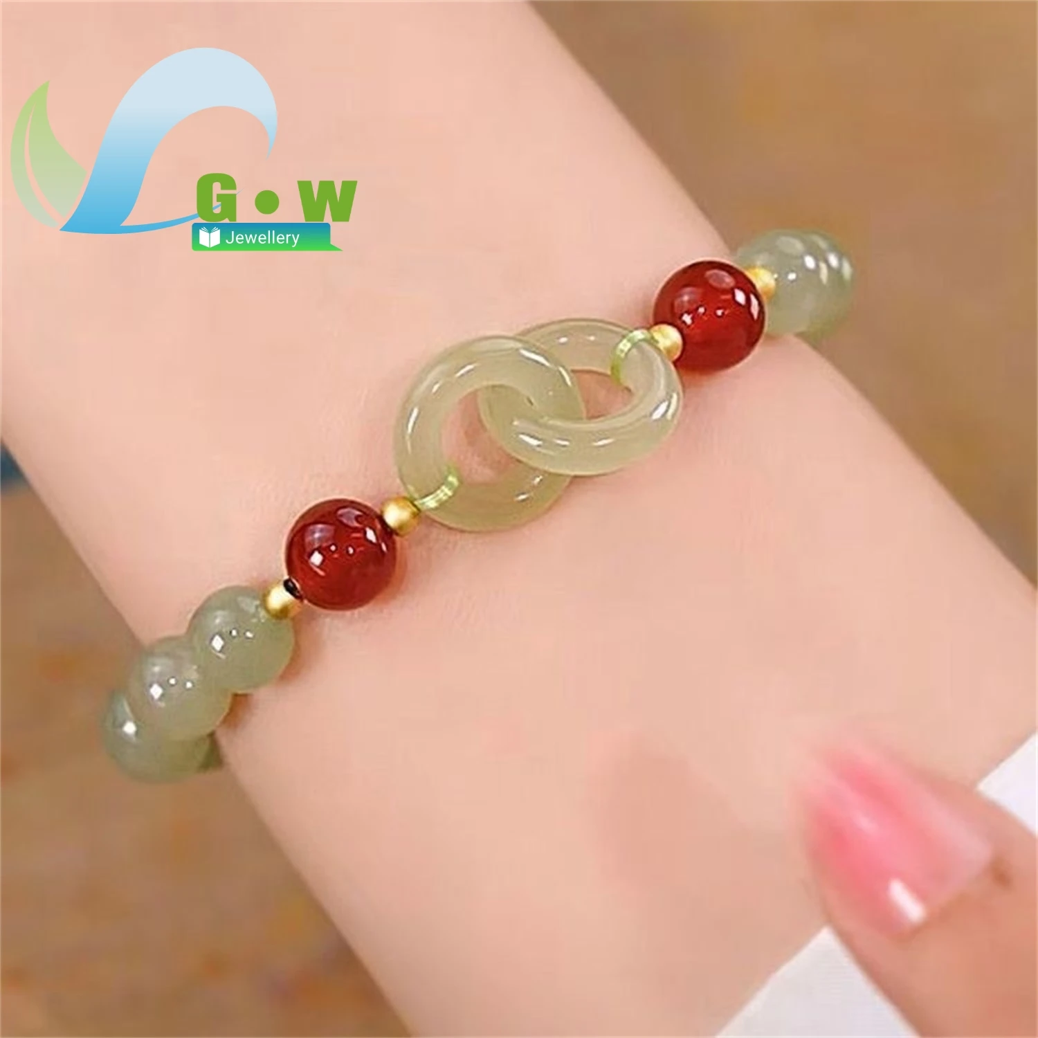 Lnterlocking Hetian нефритовый браслет для женщин Ins маленький свежий дизайн сердце мир доска браслет BFF подарок на день рождения ювелирные изделия