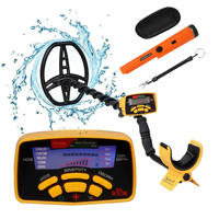 Underground Metal Detector MD-6350 Professional Gold Digger Treasure Hunter MD-6350 Pinpointer LCD Display