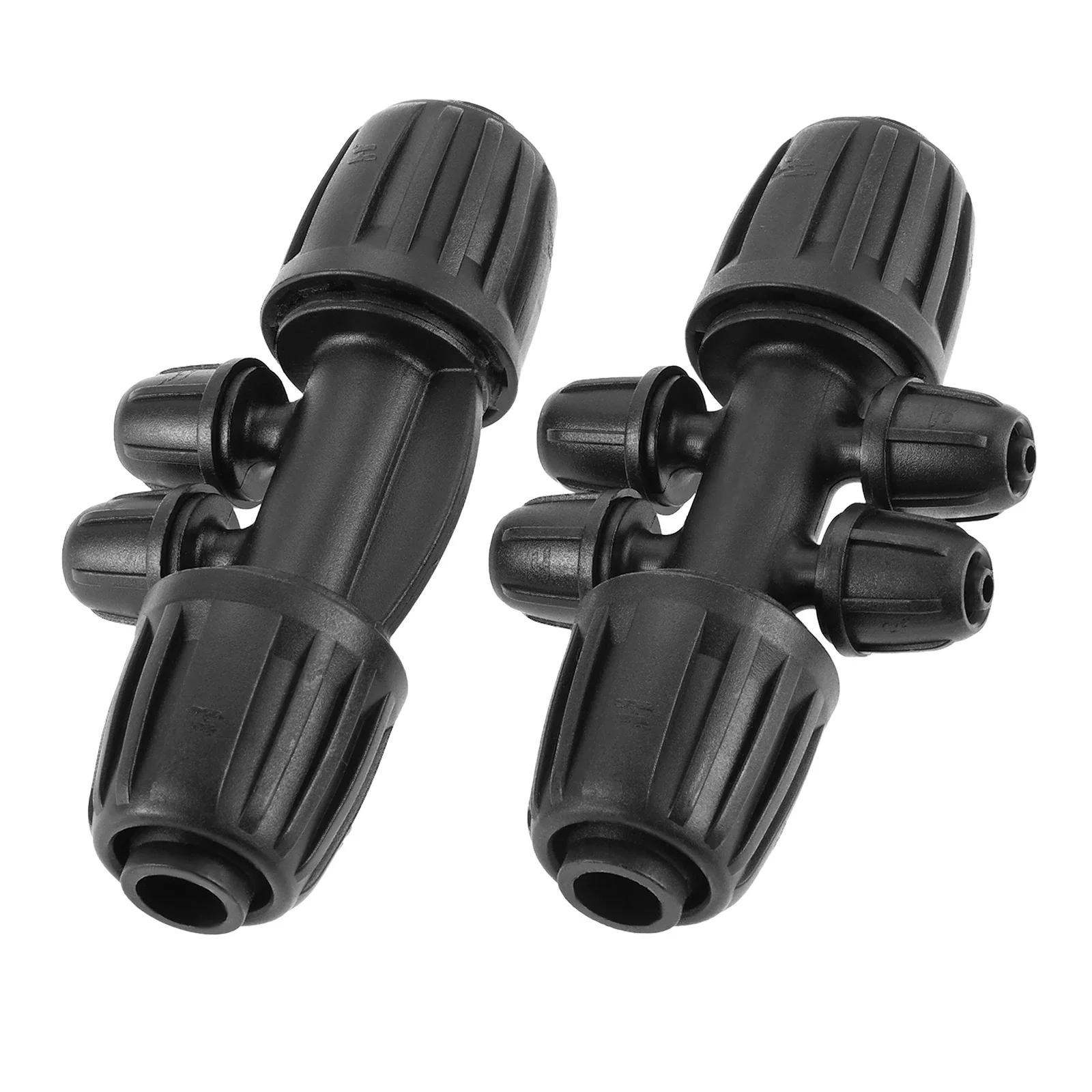 20Pcs 1/2 Inch to 1/4 Inch Drip Irrigation Kits For 16 mm Barbed Tea 4-Way 6-Way for Garden Farm Lawn Greenhouse Agricultural