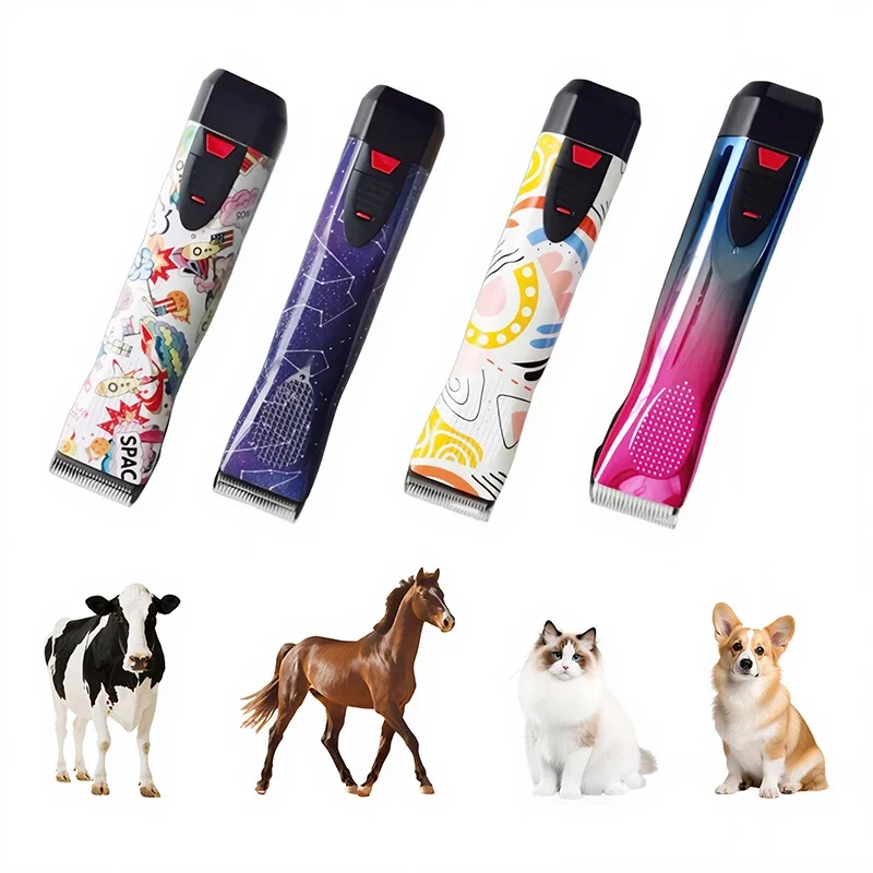 A5 New Rechargeable Small Pet Grooming Haircut Fader Plastic Dog Hair Trimmer with Boxed Pet Hair Removal