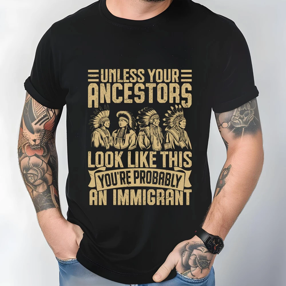 

Мужская одежда Мужские футболки унисекс Американская футболка You're Probably An-100% хлопок-220 г Harajuku Y2K High Street Fashion Trend