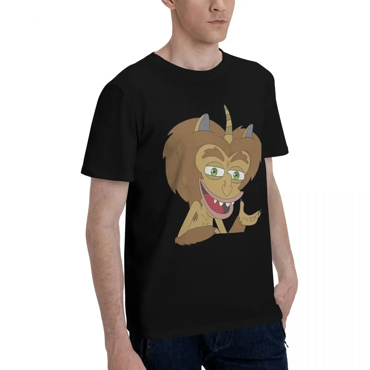 Maury The Hormone Monster Big Mouth Graphic Tee 100% Cotton Casual Breathable Confortable Tshirt Football Shirts 2025 Man