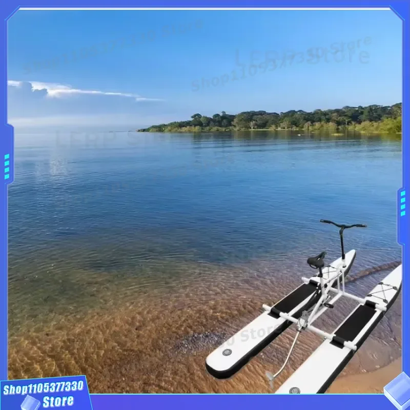 Sup Water Pedal Boat Inflatable Pontoon Touring Fishing Kayak Sea Bicycle for Sport Fun