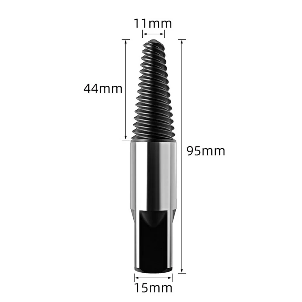 

High Performance Double Head Tap Faucet Valve Screw Extractor for Easy Water Pipe Removal and Repair Professional Kit