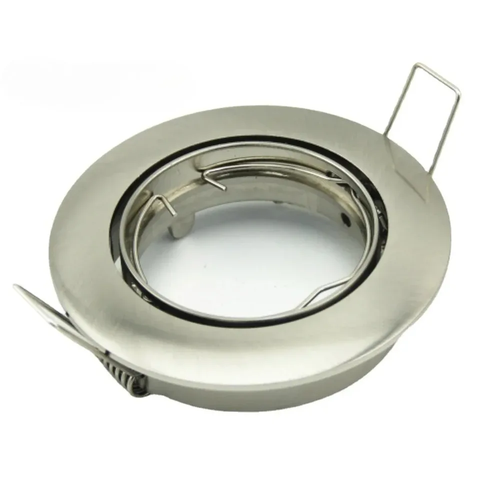 Hoge Kwaliteit Zinklegering Ronde Inbouw Downlight Armatuur Uitgesneden 70Mm Verstelbare Frame Behuizing Voor Gu10 Mr16 Lamp