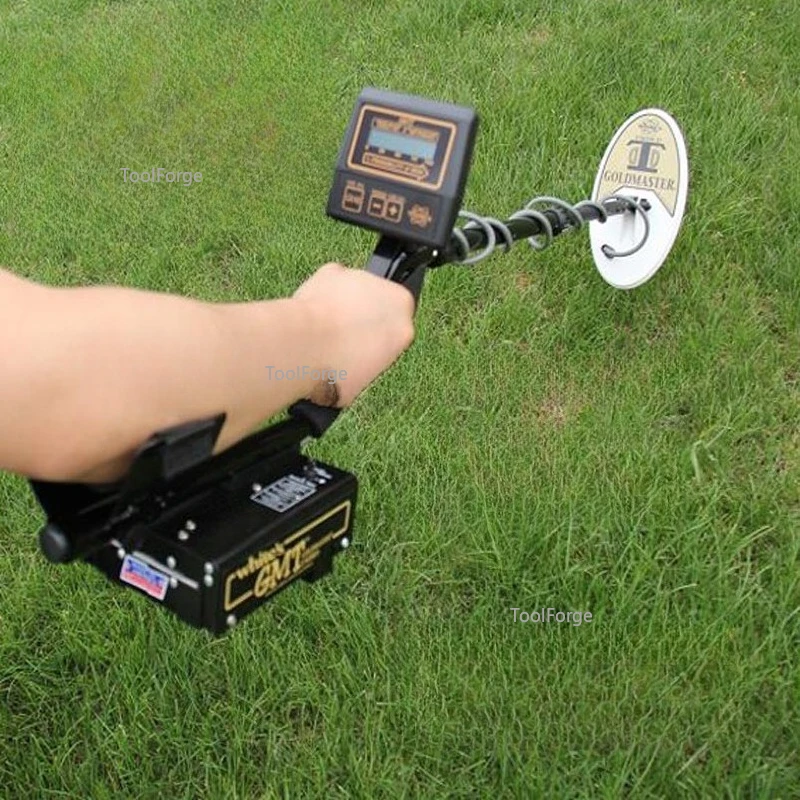 GMT Metal Detector Gold Silver Copper Instrument 5 Meters Outdoor Hunting 2  Underground Metal Detector High Sensitivity
