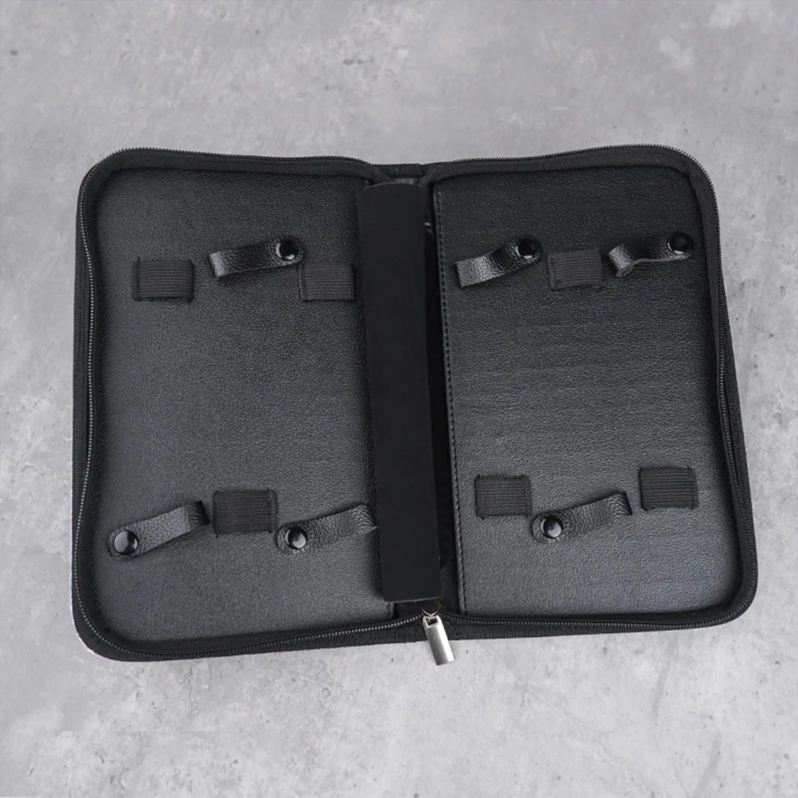 Hairdressing Scissors Bag Professional PU Leather Portable Hairdressing Scissor Pouch for Comb Hairdresser Haircut Kit Clips