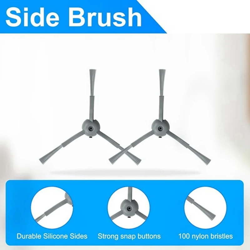 ロボット掃除機アクセサリーキット,掃除機,メインブラシ,フィルターダストバッグ,クリーニングに適しています,l50,s,l60,l60,16個