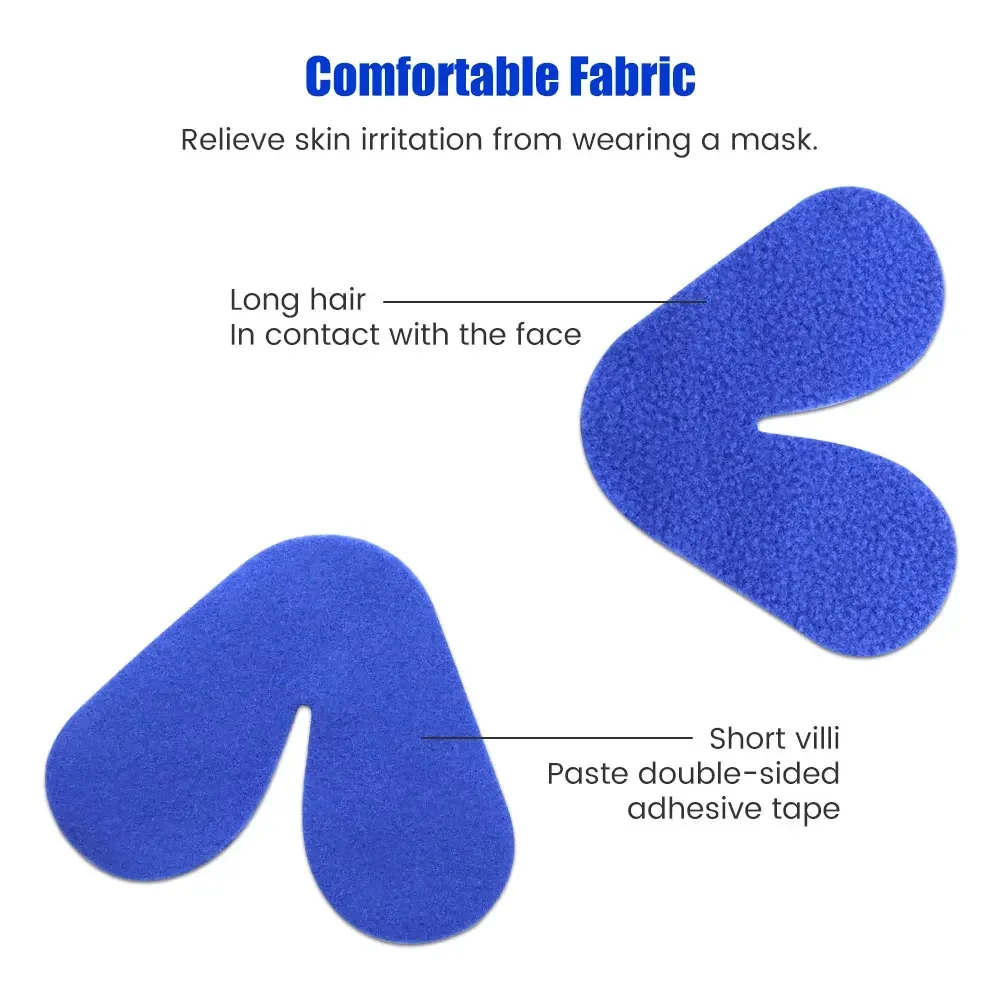 Nose Pads for CPAP Mask CPAP Nose Pads Universal Nasal Comfort Pad Anti-indentation Cushion for CPAP Machine Sleep Apnea Mask