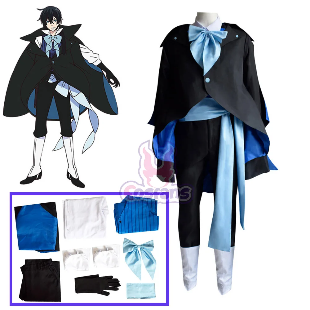 Anime Case Study of Vanitas Cosplay Costume Vanitas No Karte Kostum Uniforms Halloween Carnival Party Stage Anime Show Set