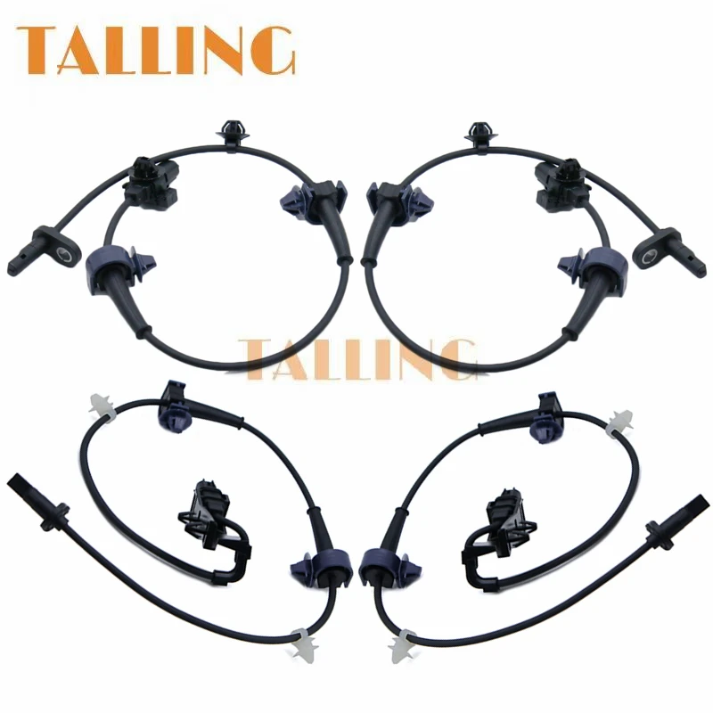 4PCS Front Rear Left/Right ABS Wheel Speed Sensor For Honda Civic MK New 57450-SMG-E01 57455-SMG-E01 57470-SMG-E01 57475-SMG-E01