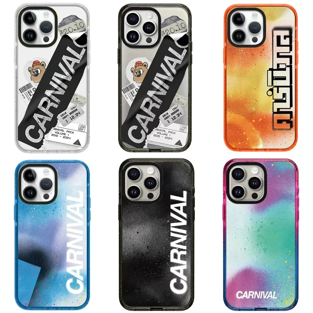 

Splash-ink Graffiti Colorful 2.0 Acrylic Black Border Magnetic Phone Case Cover for IPhone 11 12 13 14 15 Pro Max Case