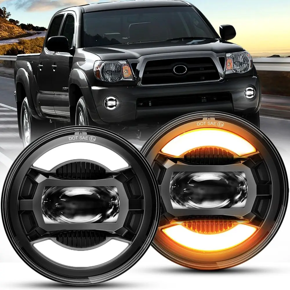 

Усовершенствованные светодиодные противотуманные фары мощностью 60 Вт для Tacoma 2005-2011 гг., 2004-2006 Solara, 2007-2013 Tundra, 2008-2015 Sequoia, черный