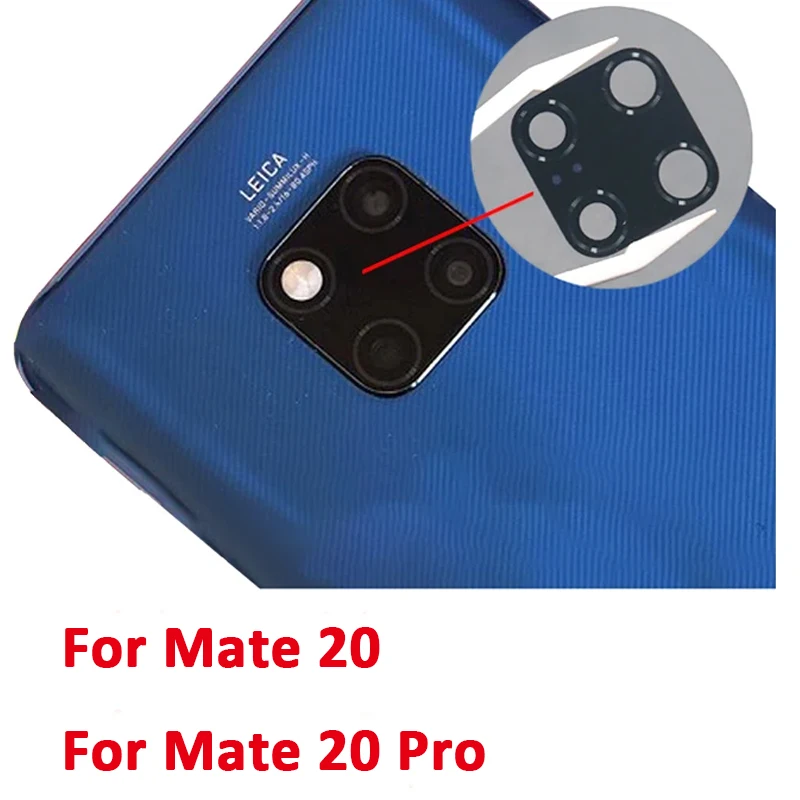 New Rear Camera Lens Back Camera Glass Cover Lens For Huawei Mate 20 30 40 50 Pro 10 Lite 20X 9 Parts With Sticker