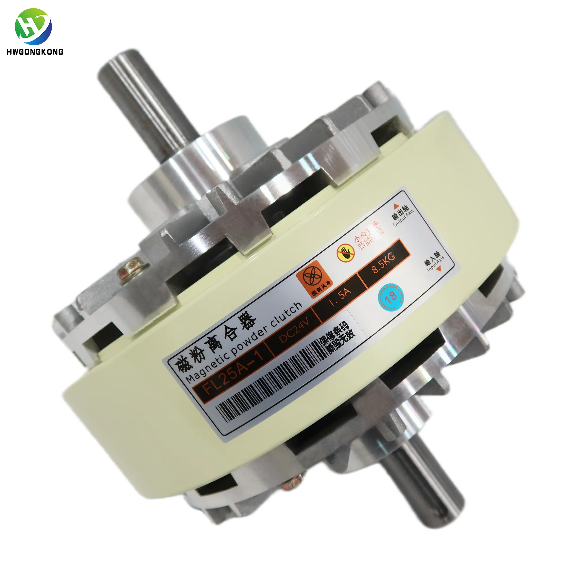 DC24V Rated Torque 50N.m Magnetic Powder Clutch/brake Automatic Web Tension Controller