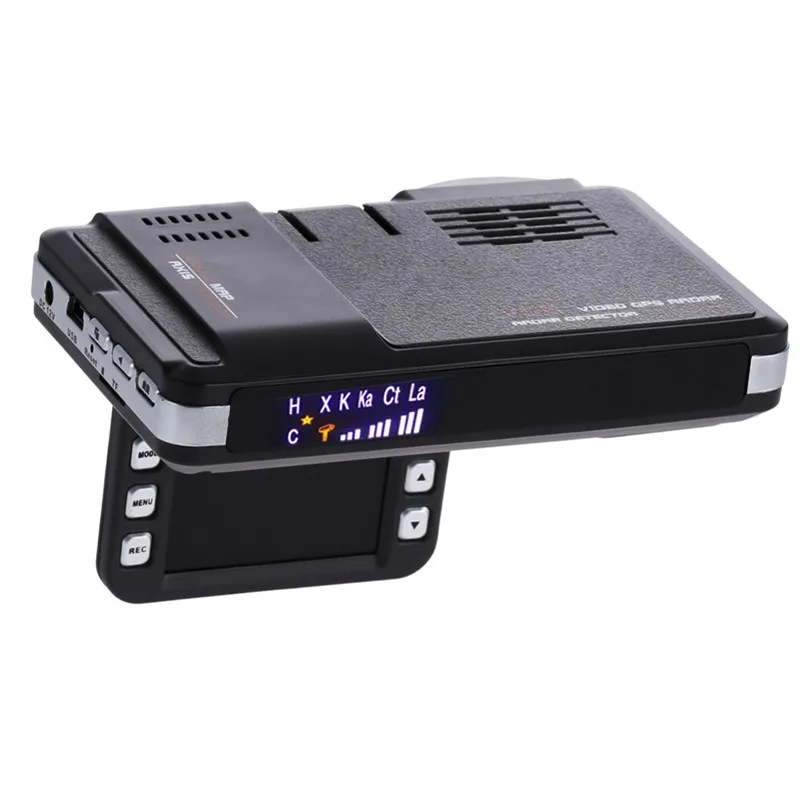 جهاز تسجيل عدادات السيارة VGR1 كاميرا DVR 2 في 1 كاشف أنطو 150 درجة نسخة ليلية مسجل فيديو اللغة الإنجليزية أو الروسية #6