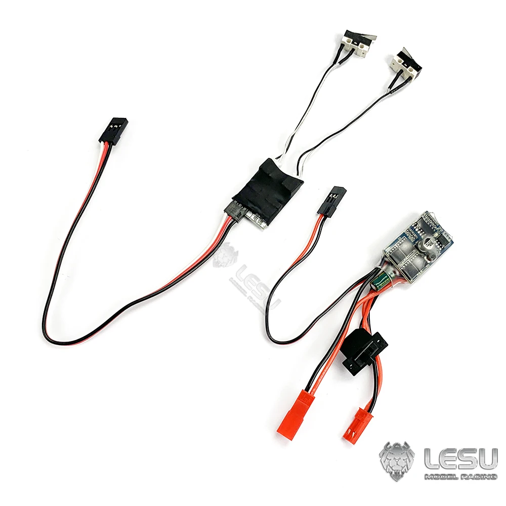 LESU Brushed ESC Limiter for 1/14 RC Hydraulic Truck Electric Construction Cars New Toys for Adult Metal Spare Parts TH22569