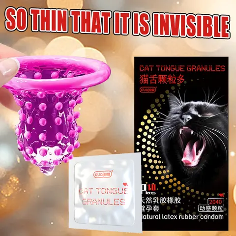 10 packs/ box Ultra thin long lasting Lube large particle sexxy condom intimate Natural Latex Enhanced Endurance adult products
