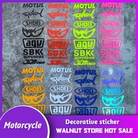 Sponsor Motorcycle Stickers Waterproof for Motorbike Fuel Tank Helmet Fender Fairs Decoration Cover Scratches Vinyl Decals