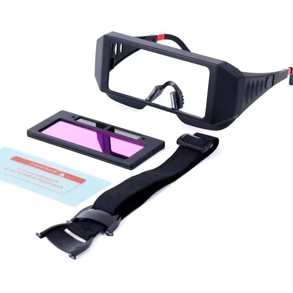 Solar Powered Welding Helmet Auto Darkening Welding Goggles LCD Welder Glasses for TIG MIG MMA Plasma Welder Glasses